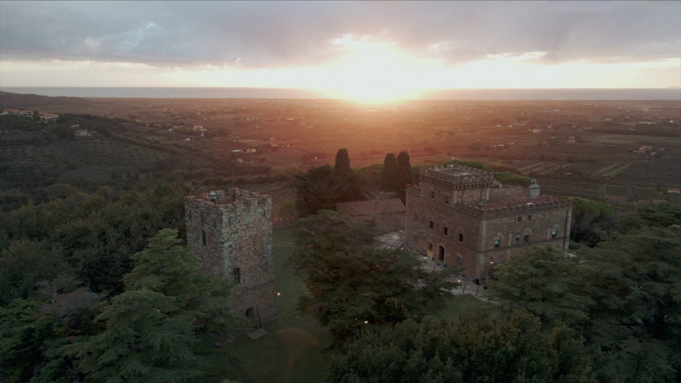 Matrimonio castello segalari toscana Tuscany wedding videographer Italian